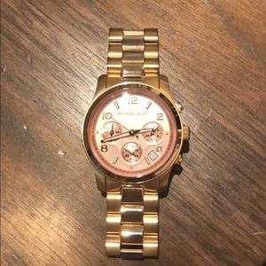 Michael Kors Rose Gold Watch